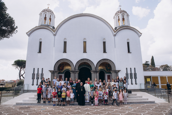 В українській недільній школі «Свята Софія» в Римі урочисто розпочали новий навчальний рік