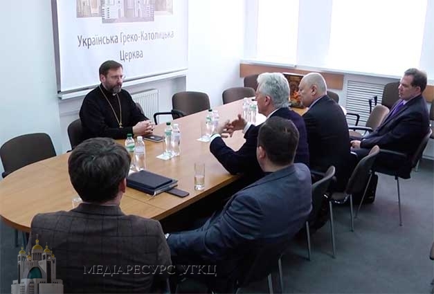Глава УГКЦ Блаженніший Святослав зустрівся з американською делегацією