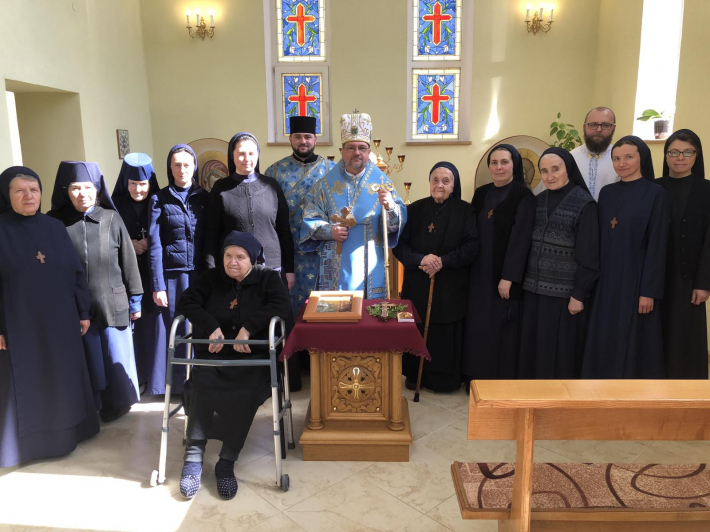 Владика Богдан Манишин відвідав дім сестер Згромадження Пресвятої Богородиці Фатімської у Гніздичеві