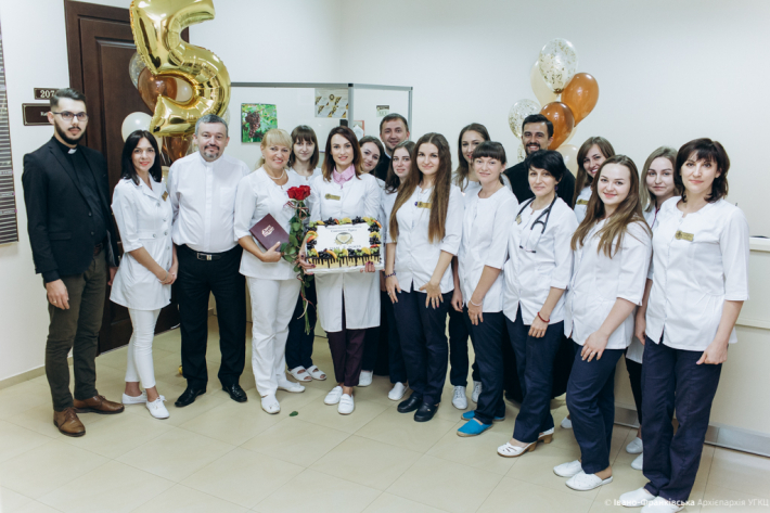 Перший в Україні церковний медичний заклад відзначив п`яту річницю