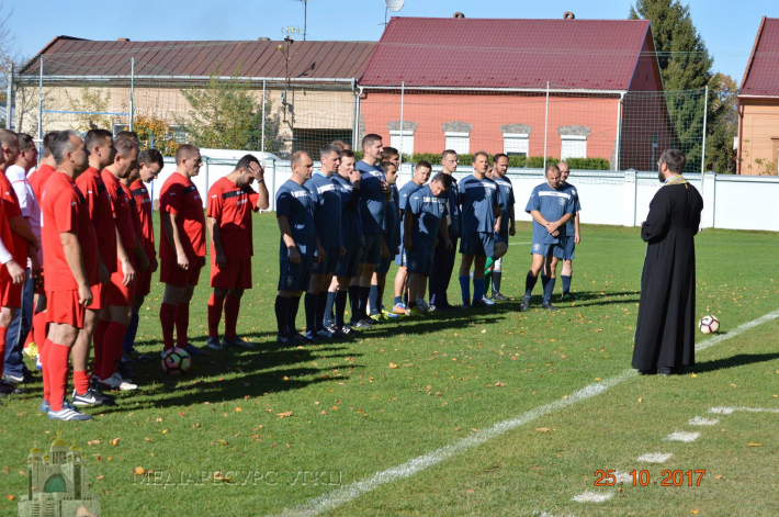 Відбувся товариський футбольний матч між духовенством Стрийської та Мукачівської єпархій