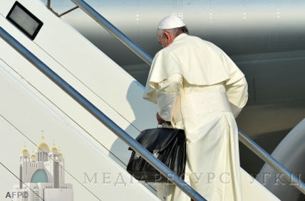 Папа Франциск вирушив у першу закордонну подорож – до Ріо-де-Жанейро