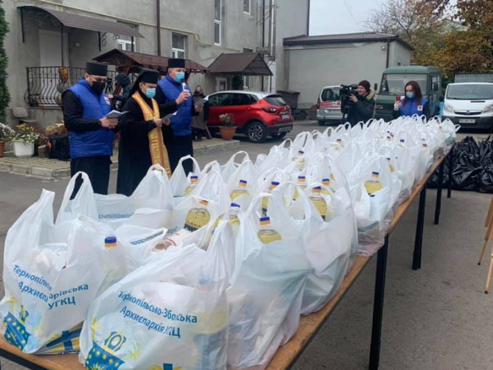 Благодійна акція УГКЦ «Нагодуй бідного» проходить у Тернополі