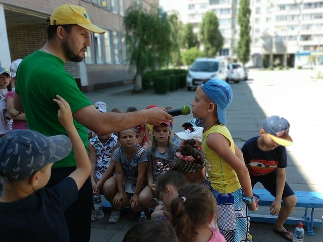 Екологічний день у пришкільному таборі на Дніпропетровщині