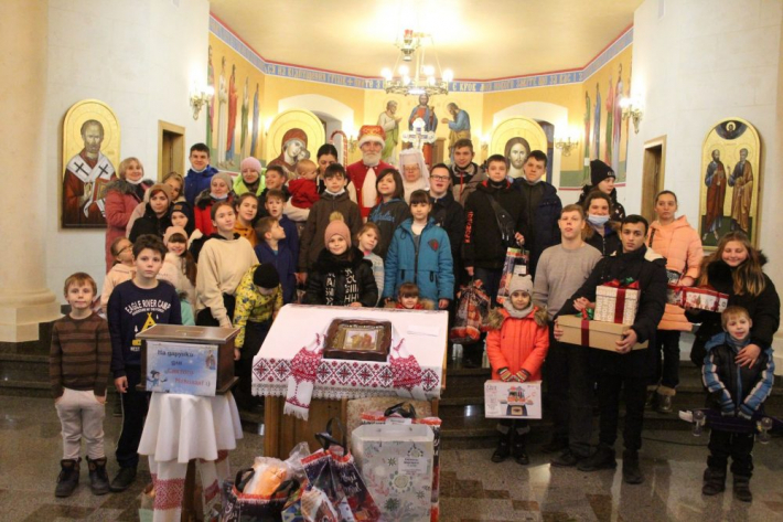 З ініціативи «Карітас-Харків» Святий Миколай завітав до дітей з особливими потребами та сиріт