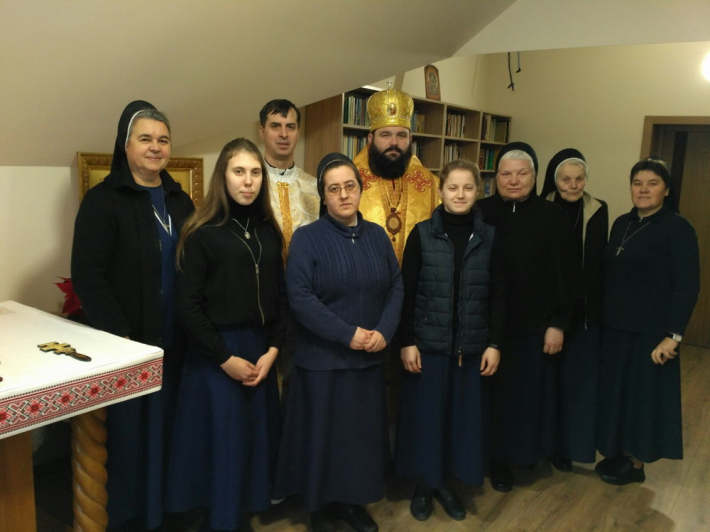 Владика Петро Лоза відвідав новіціатський дім Божого провидіння Згромадження сестер служебниць НДМ у Жовкві