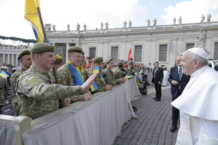 Українські військові здійснили паломництво до собору Святої Софії в Римі