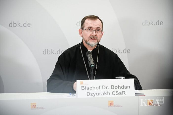 Заява владики Богдана Дзюраха під час прес-конференції Німецької єпископської конференції