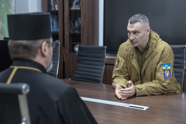 His Beatitude Sviatoslav met with Kyiv mayor Vitaliy Klitschko_1