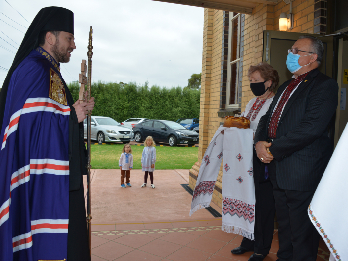 Владика Микола Бичок відвідав парафію Успiння Пресвятої Богородиці в Ардірі, Австралія