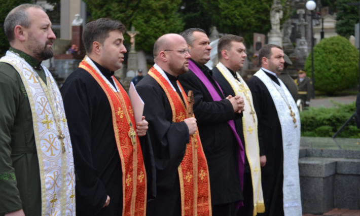 Сьогодні на Личакові у Львові молитовно вшанували пам’ять Героїв Небесної сотні