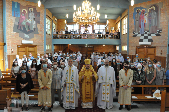 Владика Миколи Бичок відвідав парафію Святих Володимира і Ольги в Аделаїді