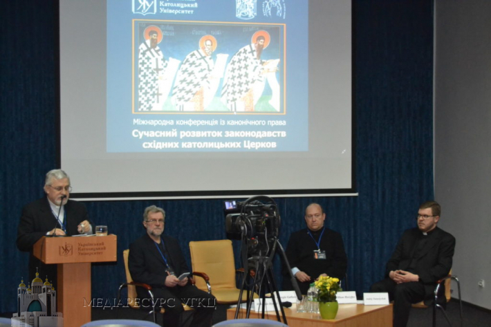 В УКУ відбувся перший день Міжнародної конференції із канонічного права