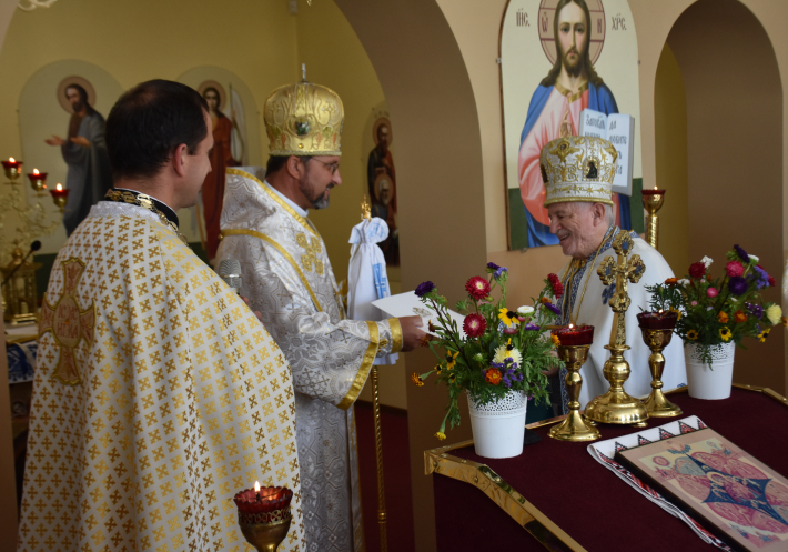 Блаженніший Святослав нагородив патріаршою грамотою отця-мітрата Романа Мірчука