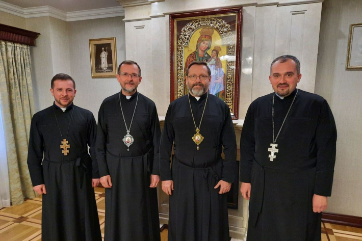 Блаженнейший Святослав провёл рабочую встречу с членами Секретариата Синода Епископов УГКЦ