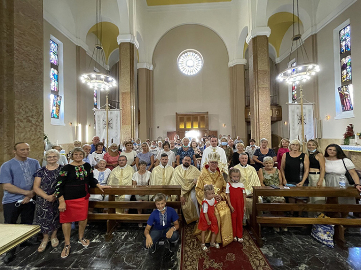 Єпископ та працівники курії Апостольського екзархату в Італії відвідали українську громаду м. Пескара