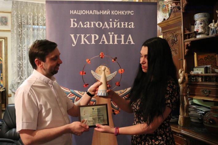 Благодійний фонд «Карітас-Київ» отримав перше місце в номінації «Благодійність в соціальній сфері»