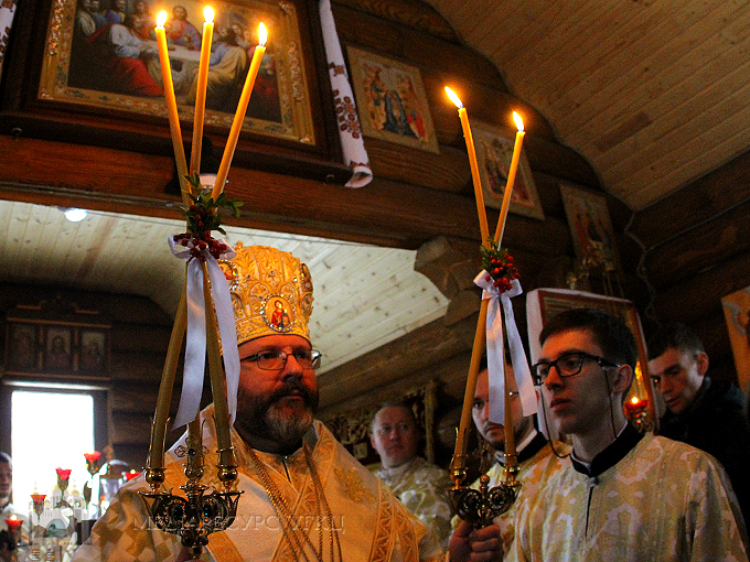 Прихожани каплиці на вулиці Героїв Небесної сотні у Києві відсвяткували свій храмовий празник