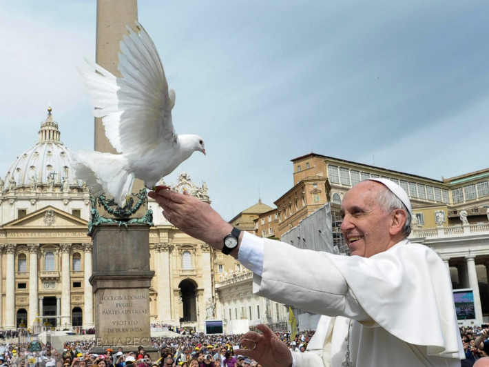 Послання Святішого Отця Франциска з нагоди 55-го Всесвітного дня миру