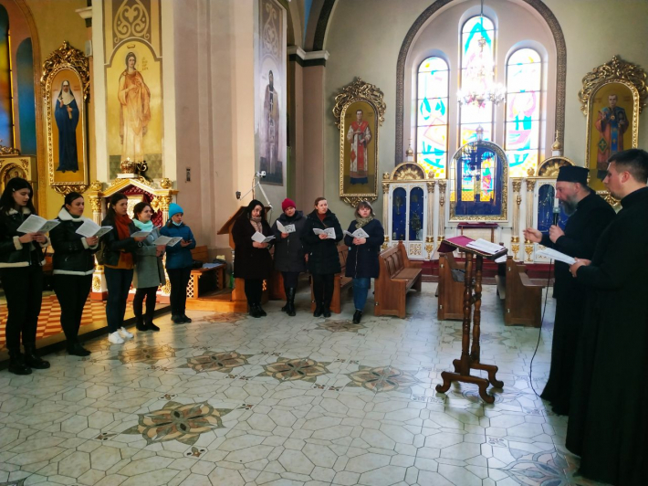 У чернівецькому катедральному соборі Успіння Богородиці відбувся практикум літургійного співу