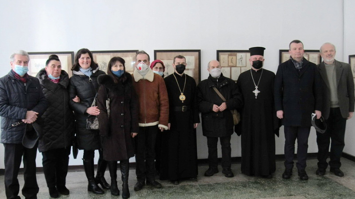 У Тернополі проходить виставка художніх робіт блаженної пам’яті владики Михайла Сабриги