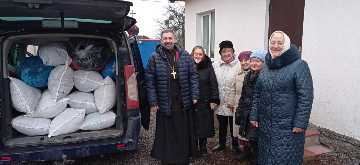 На Вінниччині греко-католики передали благодійну допомогу для Брацлавського психоневрологічного будинку-інтернату
