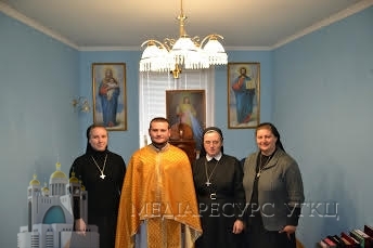 Візитація монастиря Згромадження сестер милосердя в с. Деменки на Полтавщині