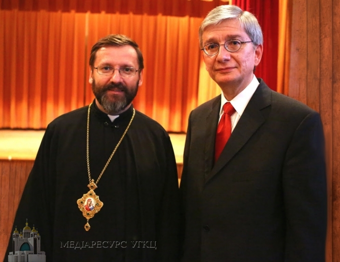 Президент Світового Конґресу Українців Евген Чолій зустрівся із Блаженнішим Святославом