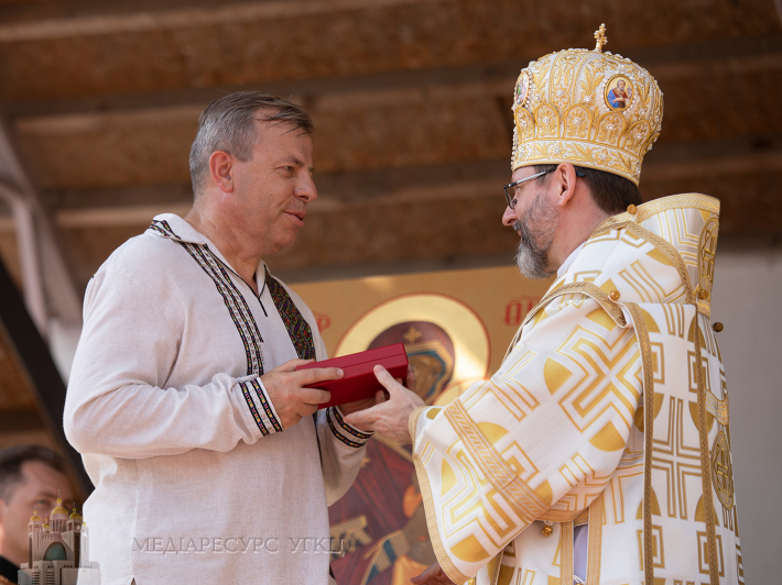 Микола Кміть став восьмим кавалером Ордена митрополита Андрея Шептицького