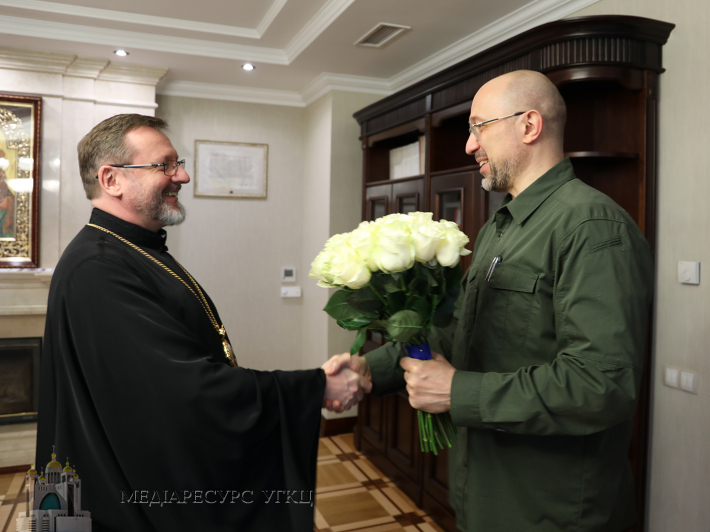 Глава УГКЦ зустрівся з Прем’єр-міністром України